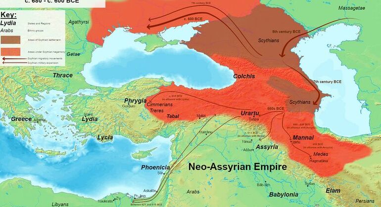 Timeline of Geopolitical Changes - Ethnogenesis of Armenians Tour
