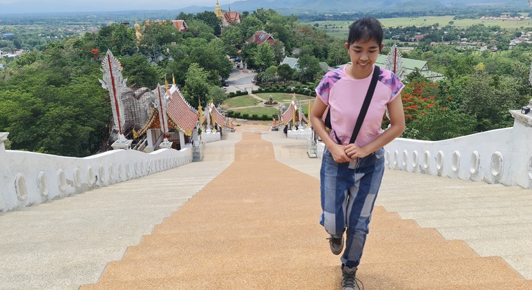 Randonnée vers Big Buddha et yoga, Thailand