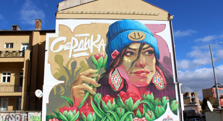 Arte callejero y graffiti en Sofía Operado por Sofia Graffiti Tour
