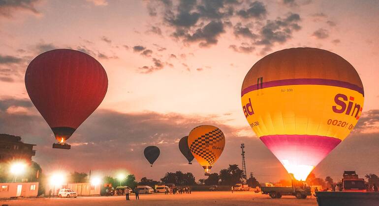 Viaje en globo aerostático en Luxor Operado por Emo Tours Egypt