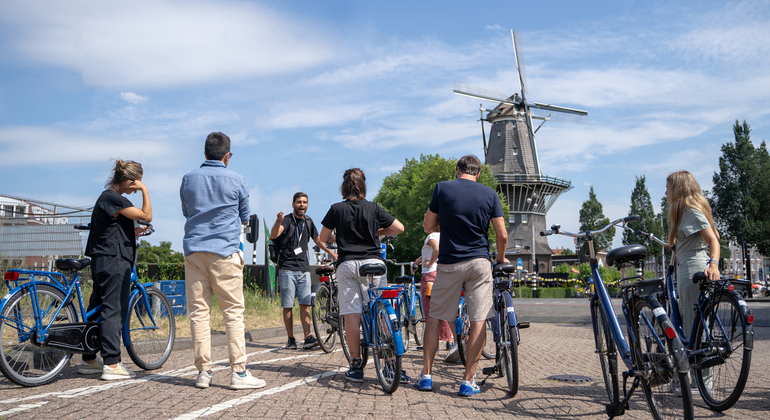 Visite à vélo de la campagne d'Amsterdam