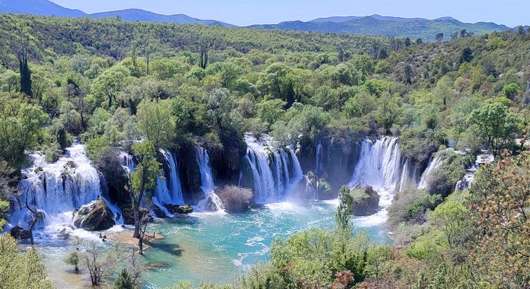 Entdecken Sie Herzegowina Tagestour: Kravice-Wasserfälle, Blagaj, Počitelj, Buna C Bereitgestellt von Mostar Travel