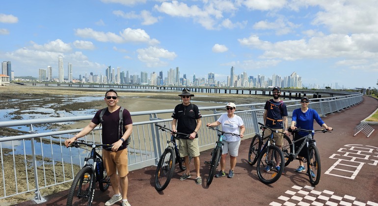 Passeio de bicicleta na Cidade do Panamá e na Cidade Velha