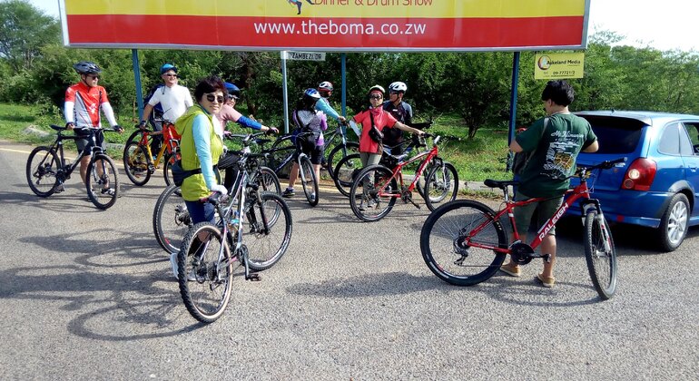 Fahrradtour zu den Victoriafällen, Zimbabwe