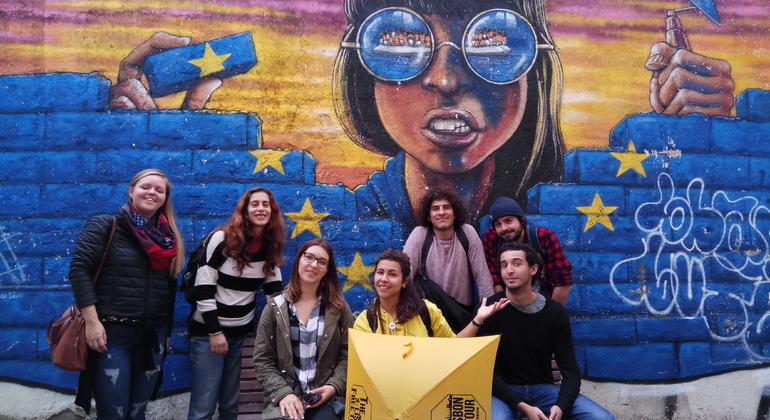 Visite à pied des arts de la rue à Lisbonne Fournie par Discover Lisbon