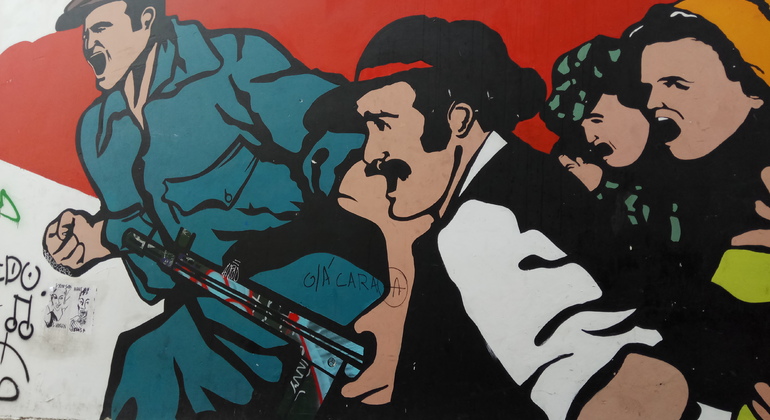 Passeio a pé pela arte de rua em Lisboa Portugal — #7