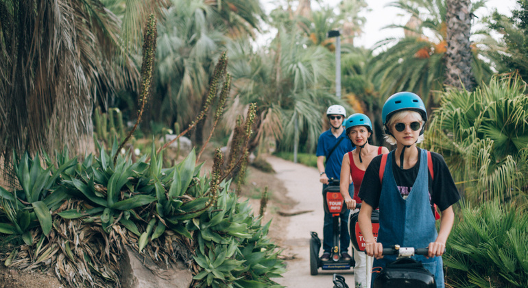 2-stündige Montjuïc Sightseeing Segway Tour