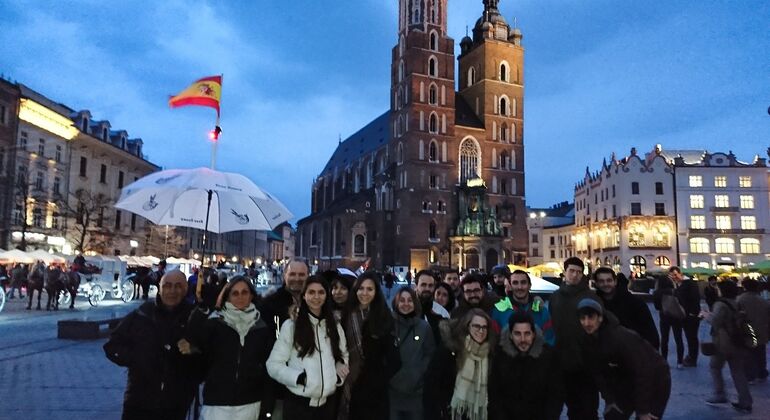 Lato oscuro, misteri, curiosità e leggende di Cracovia Fornito da Polonia Walking Tours (Paraguas Blanco)