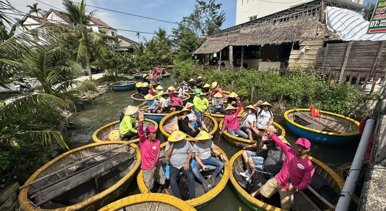 Hoi An: Experiencia en barco con cestas de bambú por el río Thu Bon Vietnam — #8