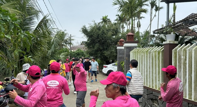 Hoi An: Experiencia en barco con cestas de bambú por el río Thu Bon Vietnam — #16