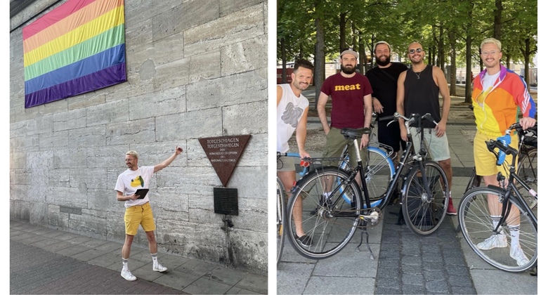 Tour à vélo gratuit pour les LGBT : Berlin invente l'homosexualité - Queer History Fournie par Rafael Nasemann