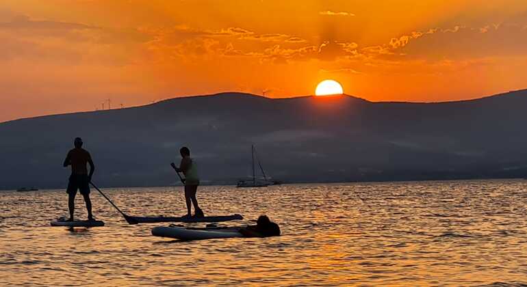 Tour in stand up paddle al tramonto a Spalato
