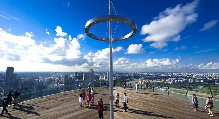 Billet d'entrée pour le pont d'observation du Skypark de Marina Bay Sands Fournie par Prime Holidays