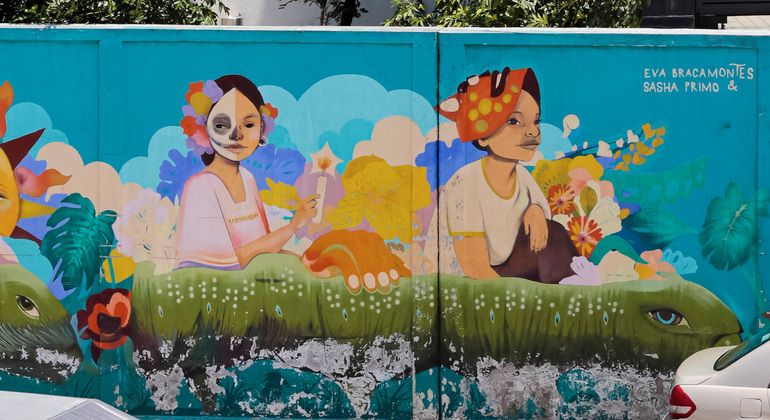 Funivia e arte urbana: il quartiere più grande della città Messico &mdash; #7