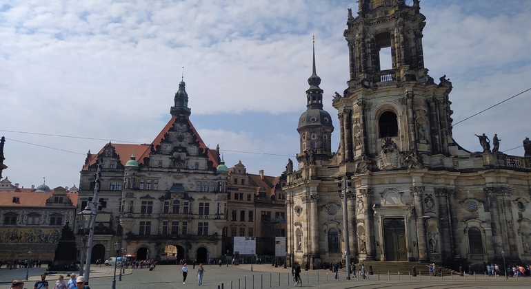 Kostenlose Stadtführung durch die historische Altstadt von Dresden Bereitgestellt von Malte