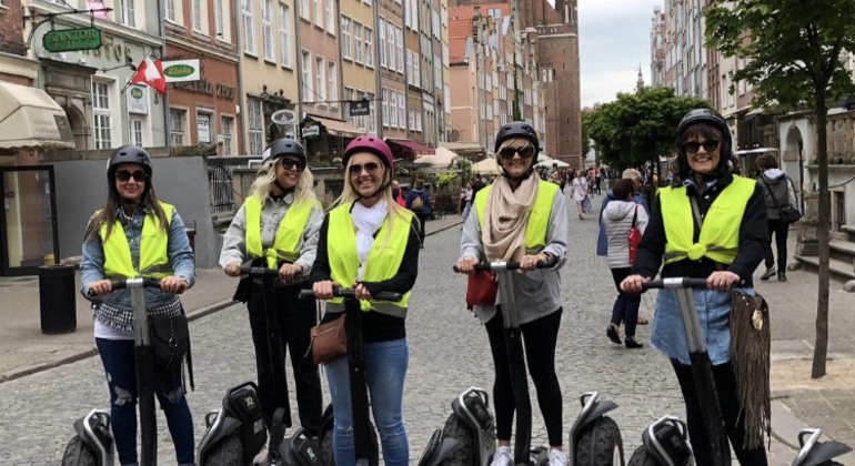 1 hora de Segway City Tour Gdansk Guia Local