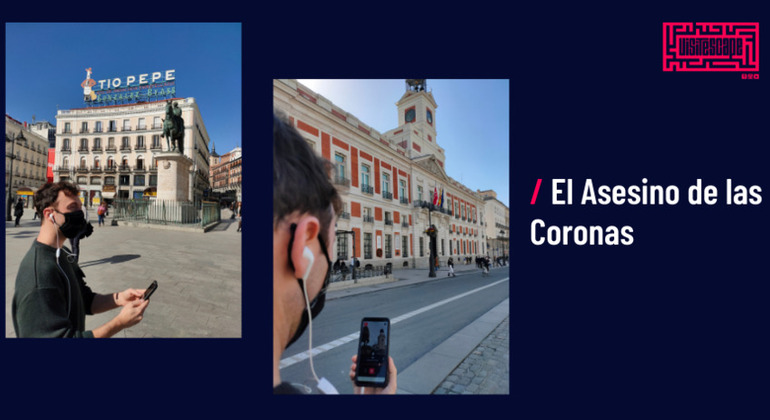 Escape Room ao ar livre no centro de Madrid com Visitescape APP Organizado por VisitEscape