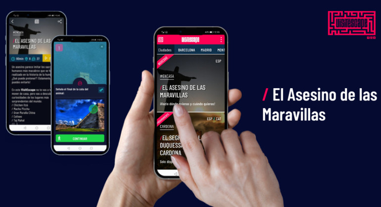 Escape Room à Madrid avec l'application VisitEscape Fournie par VisitEscape