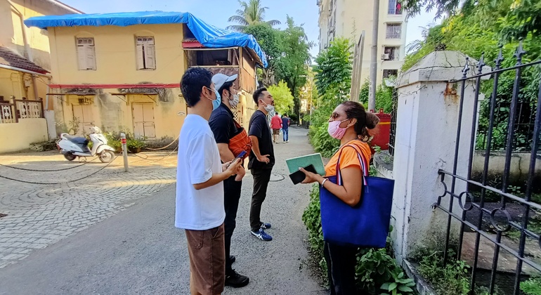 Passeio a pé por Bandra