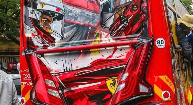 Nairobi : Visite à pied du bidonville de Kibera avec trajet en Matatu décoré Kenya &mdash; #16