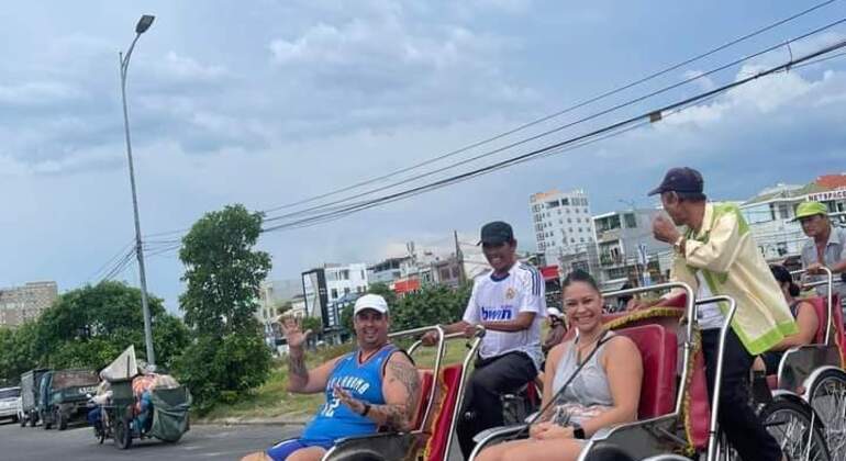 Da Nang Rickshaw Riding with Local Food & Han Cruise with Local Beer Provided by Hung Le Travel -The Local Signature