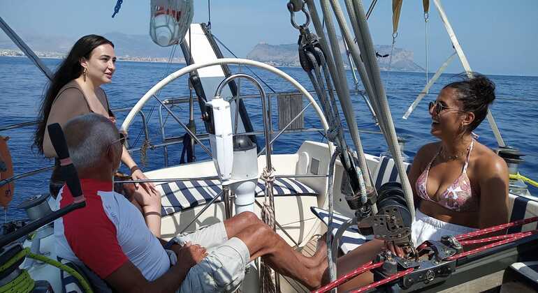 Pôr do sol de Palermo num barco e experiência de degustação de Prosecco