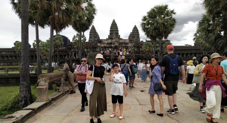 Visites quotidiennes du temple d'Angkor Wat