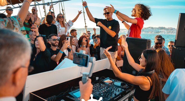 The Lisbon Boat Party with a Live DJ 