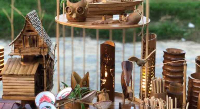 Atelier d'artisanat en bambou avec souvenir Vietnam — #3