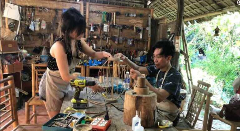 Atelier d'artisanat en bambou avec souvenir Vietnam — #4