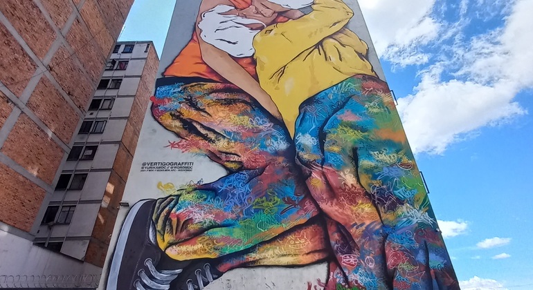 L'autentico tour dei graffiti a Bogotà Colombia &mdash; #5