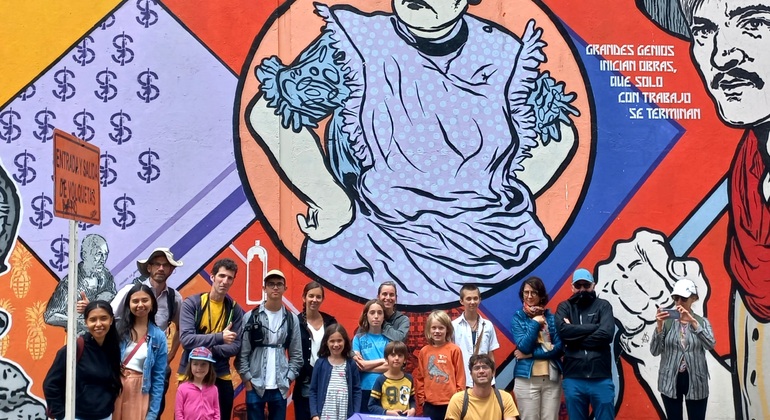 L'autentico tour dei graffiti a Bogotà Colombia &mdash; #6