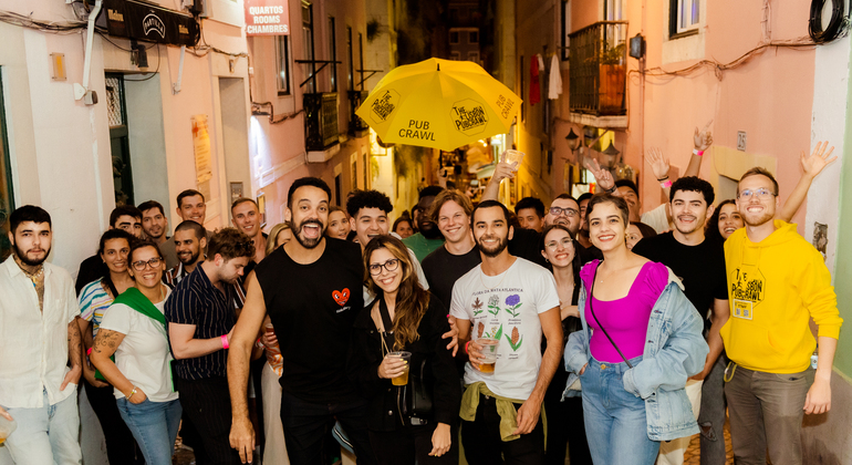 Extravagancia carnavalesca Lisboa Pubcrawl