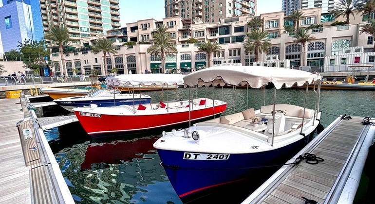 Private Duffy Boats Provided by Love Boats UAE