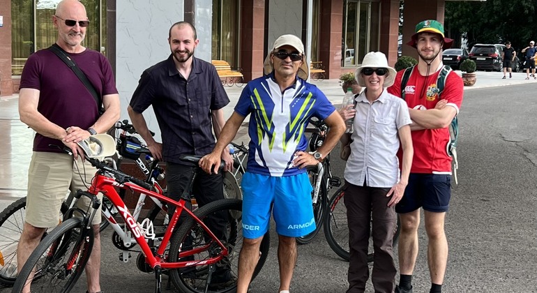 Tashkent Cycling City Tour Provided by Aziz Khalmuradov