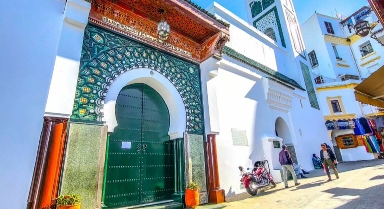 Grand Socco or main city square in Tangier, Morocco Stock Photo