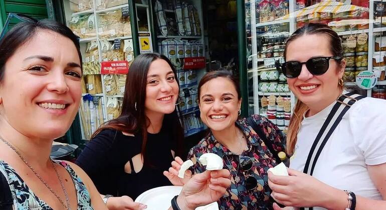 Neapolitan street food tour in the ancient market. (Also veggie) Provided by NAPLES BAY TOUR