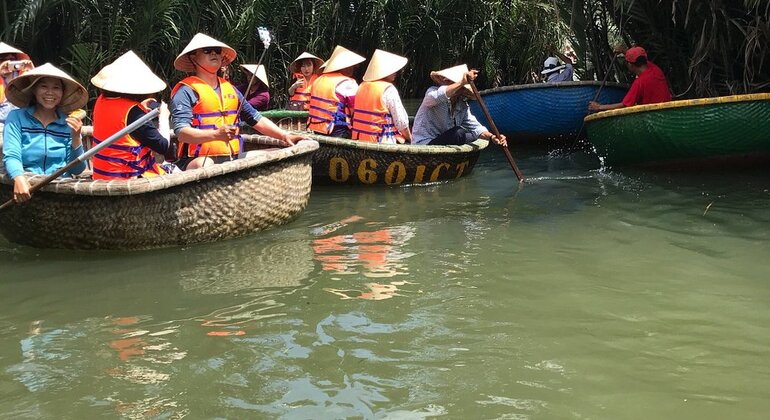 Erleben Sie eine Korbbootfahrt in Hoi An Bereitgestellt von Ha