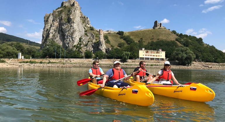 Rafting from Hainburg to Bratislava