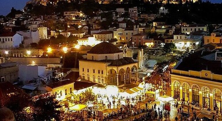 Guided Tour of the Athens Center at Night