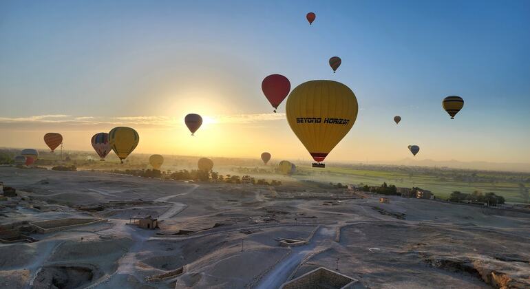 Passeios de balão de ar quente sobre Luxor Egito — #5