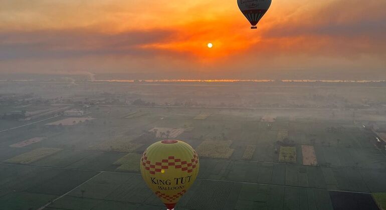 Passeios de balão de ar quente sobre Luxor Egito — #2