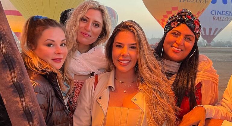 Passeios de balão de ar quente sobre Luxor Egito — #4