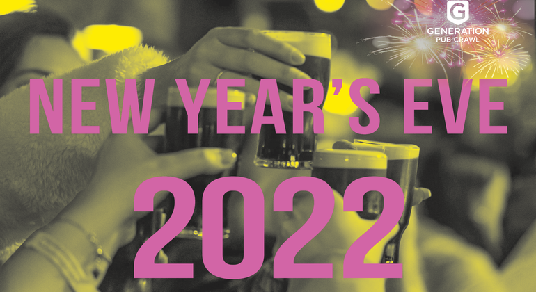 Dublin New Year's Eve Pubcrawl 2022