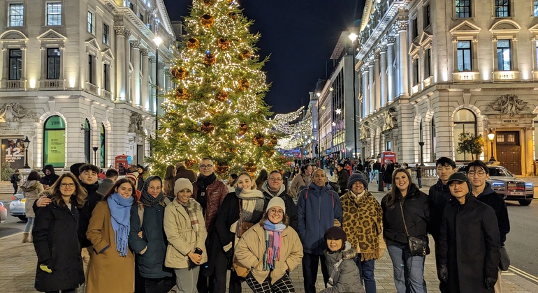 Visita guiada gratuita de Natal em Londres