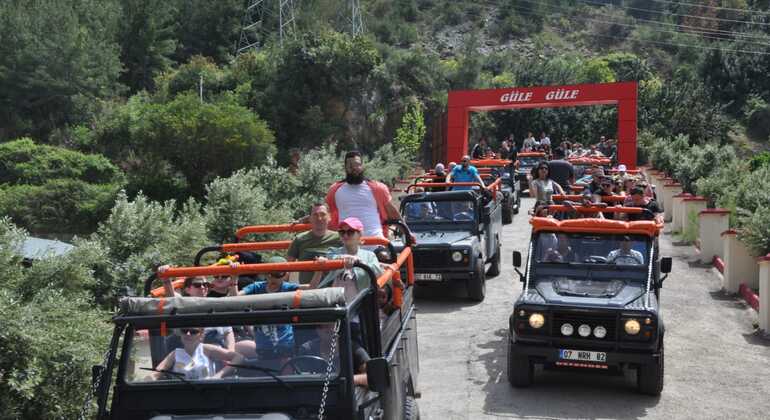 Safari in jeep sulle montagne del Tauro con pranzo sul fiume Dimcay ad Alanya Turchia — #6