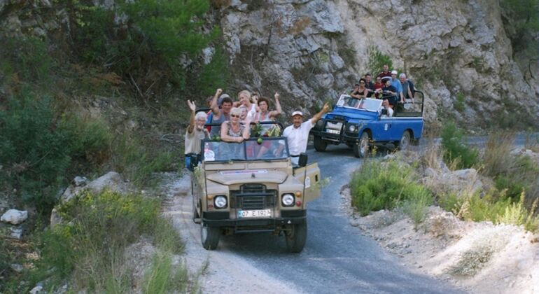 Safari in jeep sulle montagne del Tauro con pranzo sul fiume Dimcay ad Alanya Turchia — #10