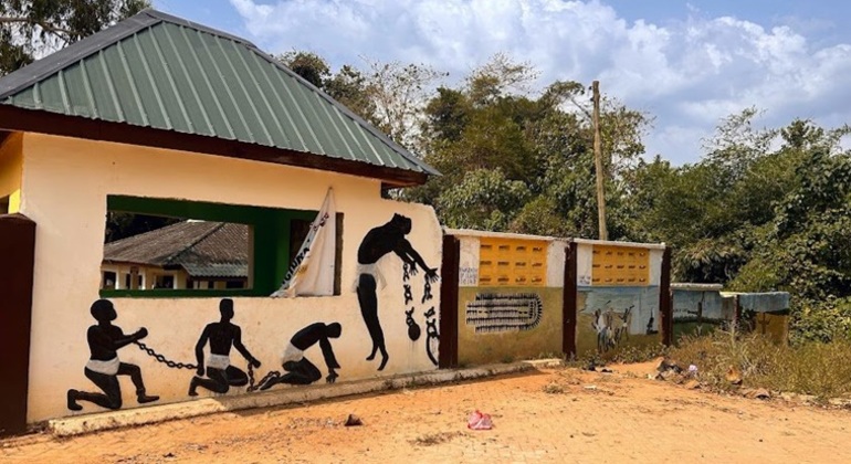 Schwarze Geschichte Ghanas in Accra Ghana — #10