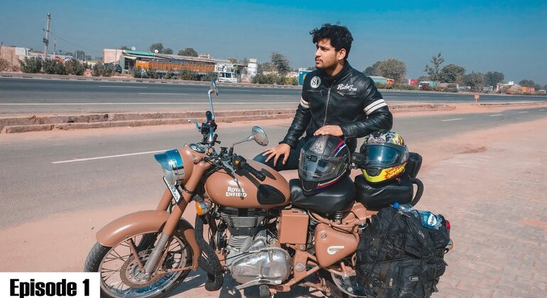 Jaipur en la parte trasera de mi bicicleta Operado por Utsav Sharma