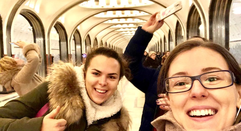Visite quotidienne du métro de Moscou : Petit groupe Fournie par MoscowMe - daily group & private tours